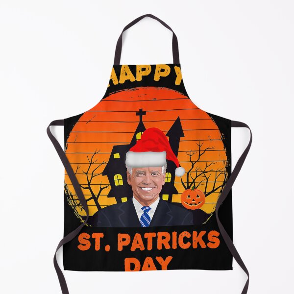 Item preview, Funny Anti Joe Biden Happy St Patrick Pumpkin Head Halloween designed and sold by nellieharper.
