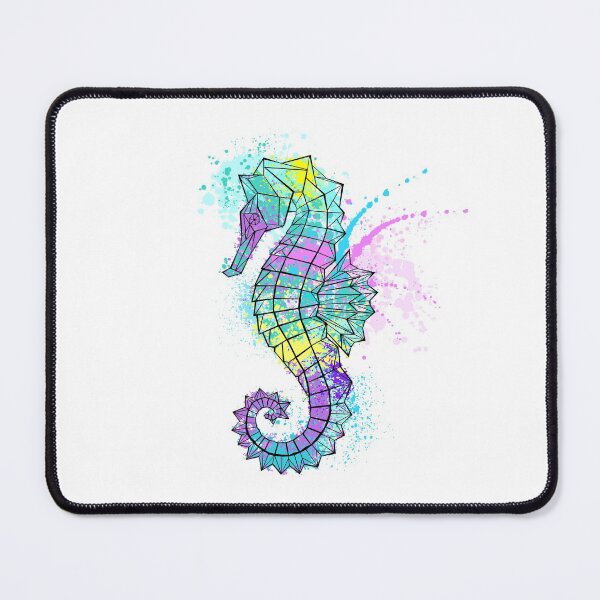 Item preview, Painted Polygonal Seahorse designed and sold by Blackmoon9.