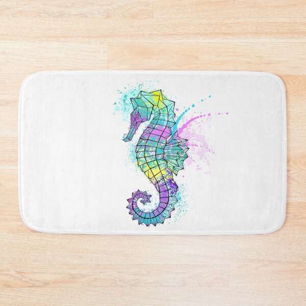 Item preview, Painted Polygonal Seahorse designed and sold by Blackmoon9.