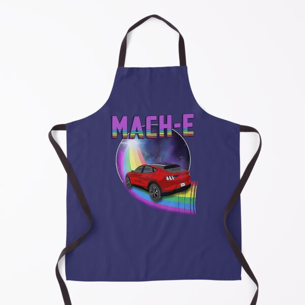 Item preview, Mach-E Rides the Rainbow Galaxy in Rapid Red designed and sold by zealology.