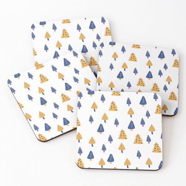 Item preview, Lovely Christmas Trees art pattern designed and sold by CRAZY-T.