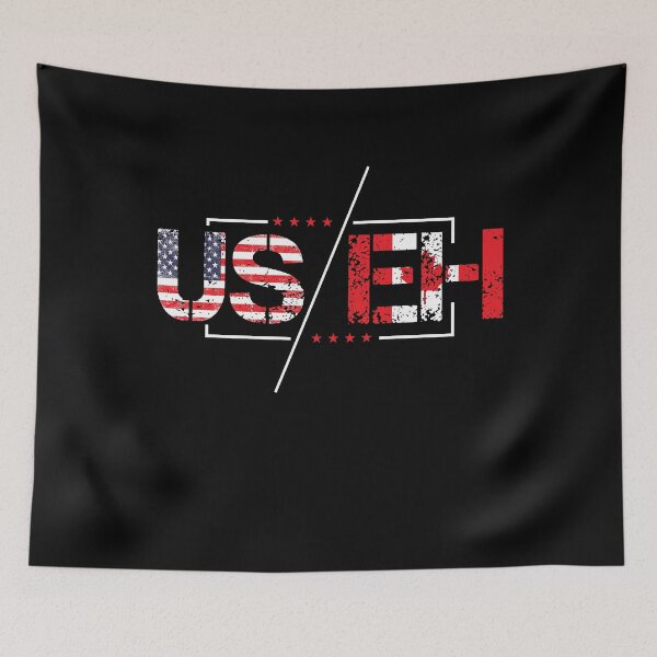Item preview, USEH US EH USA Flag Proud Canadian Flag designed and sold by Arneeeeee.