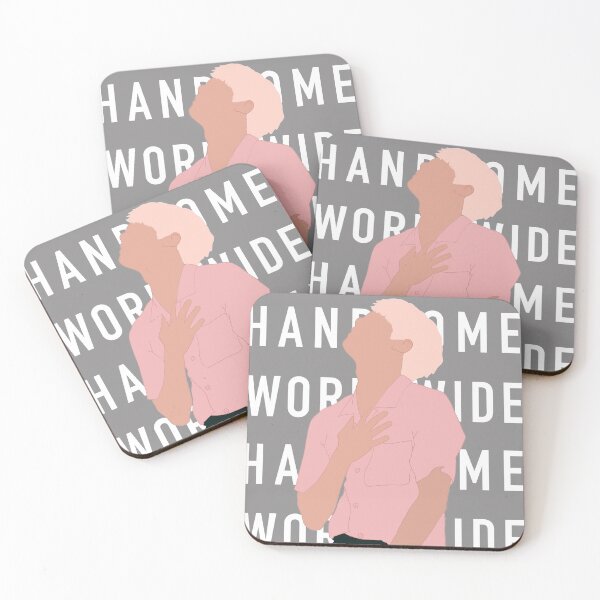 Item preview, White Worldwide Handsome designed and sold by ForeverBangtan.