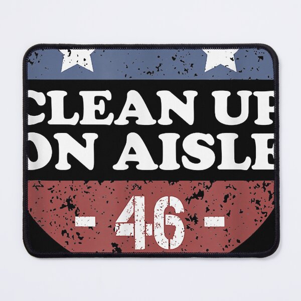 Item preview, Anti-Biden Clean Up On Aisle 46 Impeach Biden Retro Vintage designed and sold by burtonbarrett.