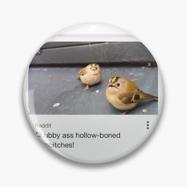 Item preview, chubby ass hollow-boned birds designed and sold by bunny eating cheese.