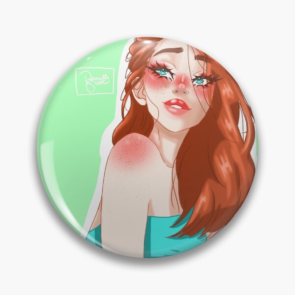 Item preview, Redhead designed and sold by Art-by-Ellie.