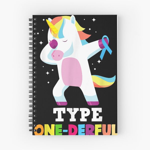 Item preview, Funny Diabetic Type 1 Diabetes T1D Type One-Derful Unicorn designed and sold by nellieharper.