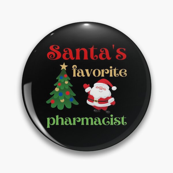 Item preview, santa's favorite pharmacist designed and sold by Hey-Nice-Shirt.