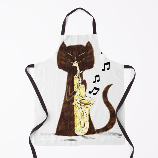 Item preview, Cool Sax Cat designed and sold by Lilmonsto.