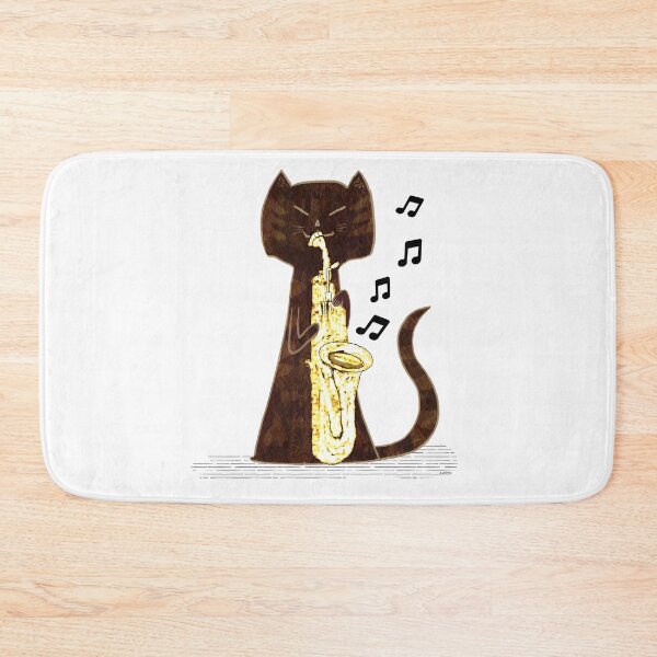 Item preview, Cool Sax Cat designed and sold by Lilmonsto.