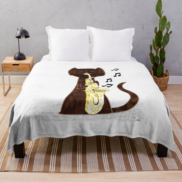 Item preview, Cool Sax Cat designed and sold by Lilmonsto.