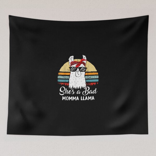 Item preview, Funny hes a Bad Momma Llama Mama designed and sold by SeyedshiNaia.