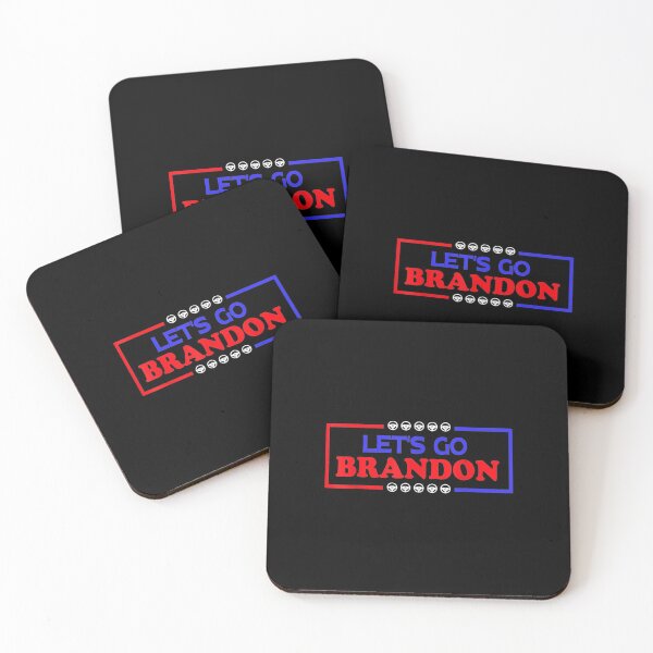 Item preview, Let's Go Brandon Conservative Anti Liberal US Flag designed and sold by Nancyvanpruisen.