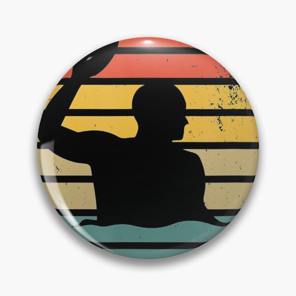 Item preview, Retro Water Polo Player Vintage Waterpolo H2O Polo designed and sold by EmmiSchramm.