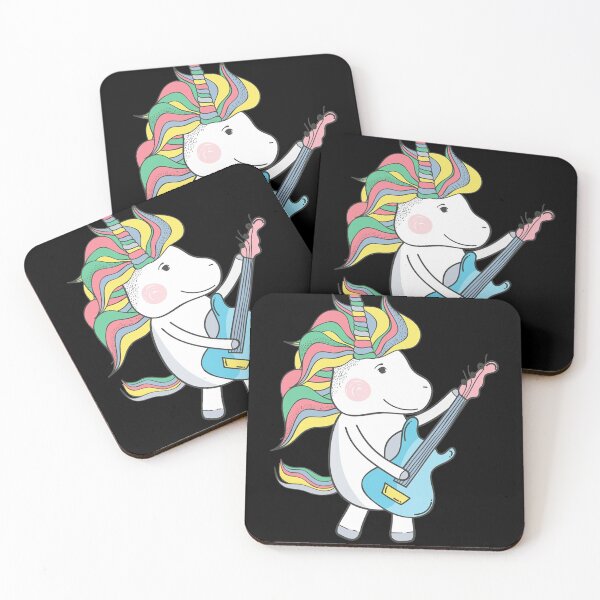 Item preview, funny-unicorn-Rockstar-music-guitar-Long-Sleeve designed and sold by EricLitt.