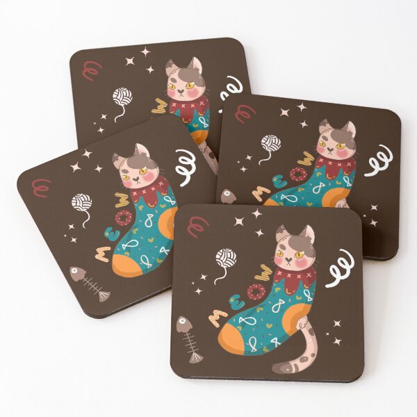 Item preview, Cute cat and colorful sock designed and sold by Bonghoanho.