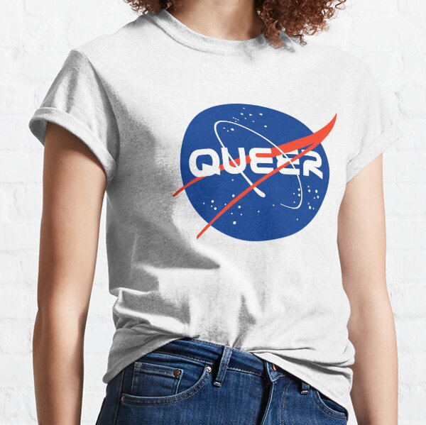 Queer - Nasa inspired logo Classic T-Shirt