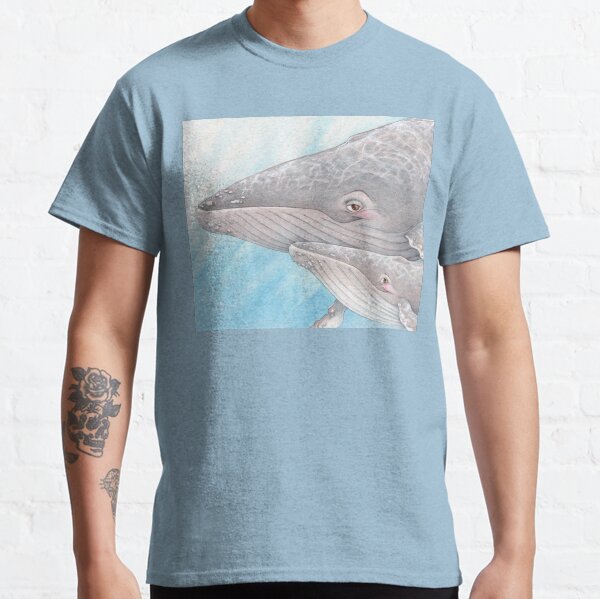 Humpback Mom and Calf Classic T-Shirt