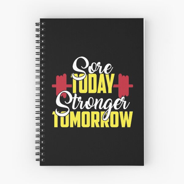 Item preview, Sore Today Stronger Tomorrow - Motivational Gym  designed and sold by motivationaltee.