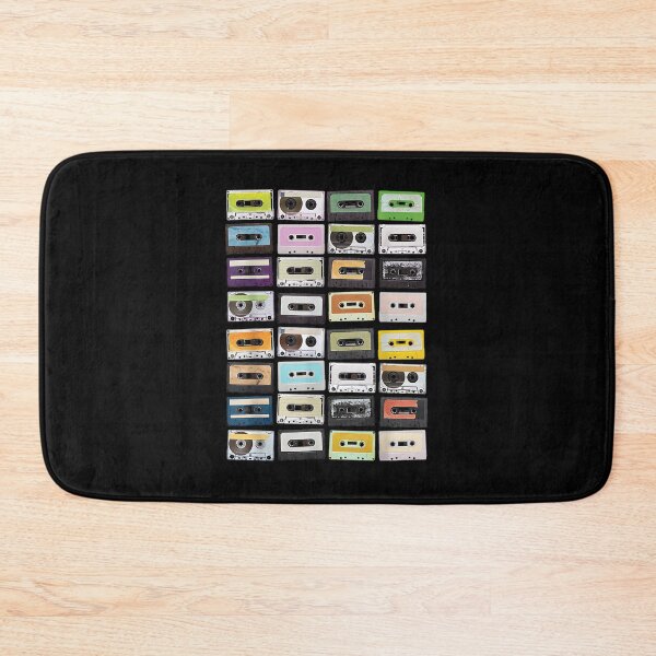 Item preview, Cassette Tapes Mixtapes 1980s Radio Music Graphic Print designed and sold by Chanielshian.