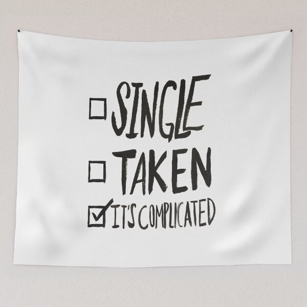 Item preview, It's Complicated designed and sold by Leah Flores.