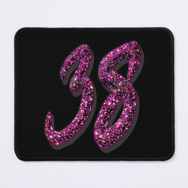 Item preview, 38th birthday anniversary - purple numbers designed and sold by GlamourChick.