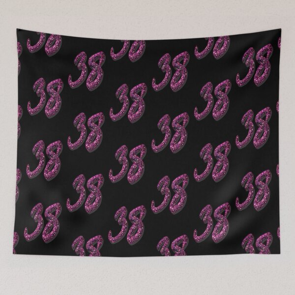 Item preview, 38th birthday anniversary - purple numbers designed and sold by GlamourChick.