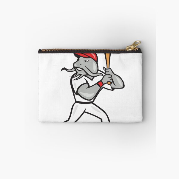 Item preview, Catfish Baseball Hitter Batting Full Isolated Cartoon designed and sold by patrimonio.