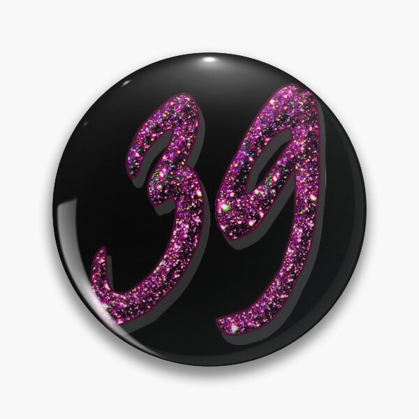 Item preview, 39th birthday anniversary - purple numbers designed and sold by GlamourChick.