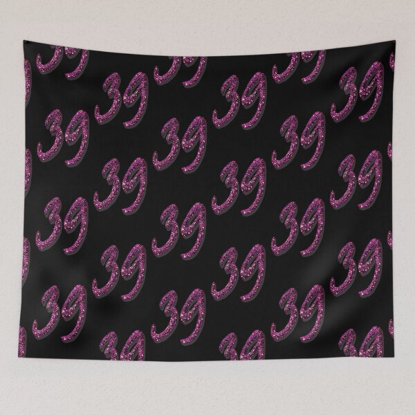 Item preview, 39th birthday anniversary - purple numbers designed and sold by GlamourChick.
