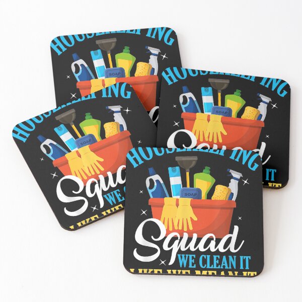 Item preview, Funny Housekeeping Squad We Clean It Housekeeper designed and sold by nellieharper.