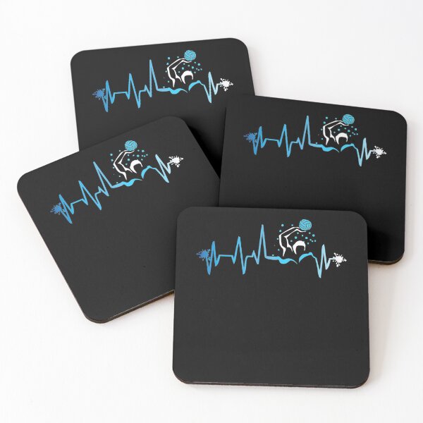 Item preview, Water Polo Heart Beat Graphic Player Fan Team designed and sold by EmmiSchramm.