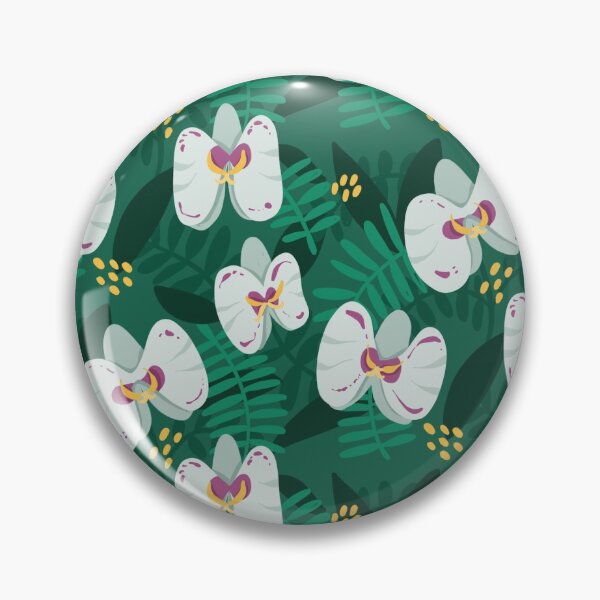 Item preview, Orchids Pattern designed and sold by Nadia Nurhanifa.