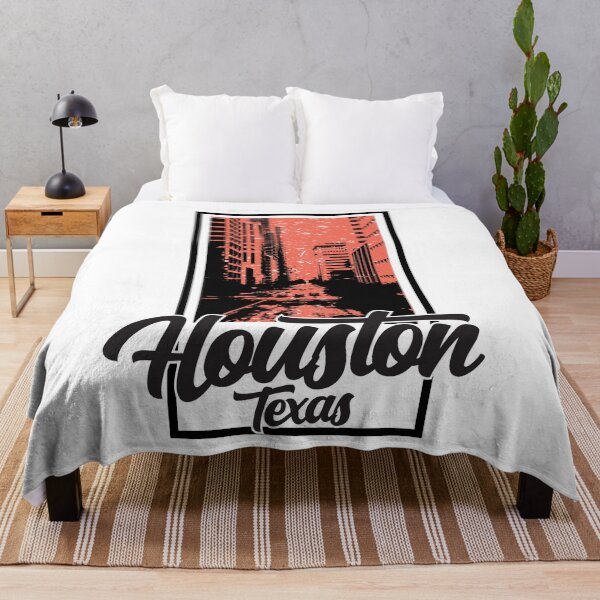 Item preview, Retro Vintage Houston Texas Street View Art. Black text designed and sold by epicmarketing.