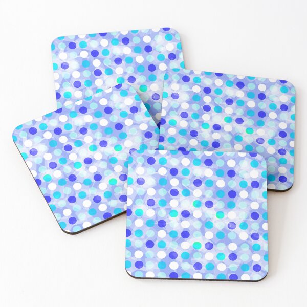 Item preview, Blueish poke dots designed and sold by JustLagoons.