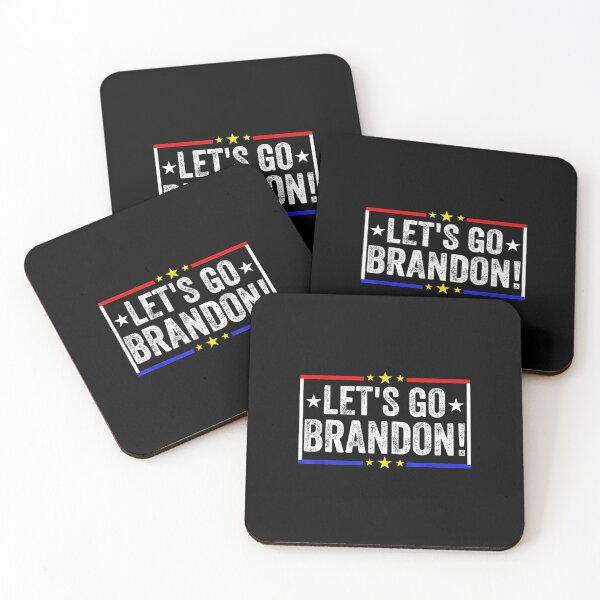 Item preview, Let's Go Brandon Conservative Anti Liberal US Flag designed and sold by Nancyvanpruisen.