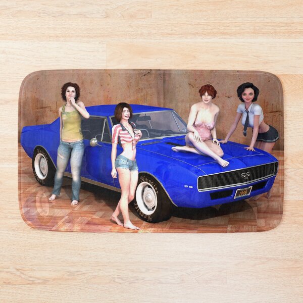 Item preview, Blue Classic Camaro designed and sold by DecostaDesigns.