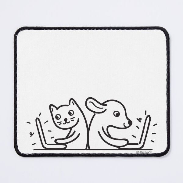 Item preview, Cat & Dog Internet Users designed and sold by abamber.