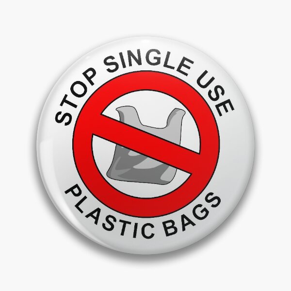 Item preview, Stop Single Use Plastic Bags designed and sold by Yeaha.
