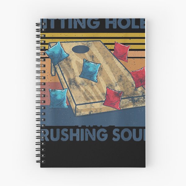 Item preview, Hitting Holes Crushing Souls Funny Cornhole Lover designed and sold by brandmyers.