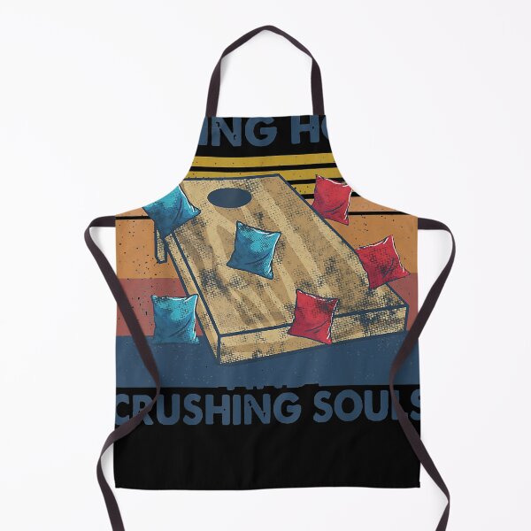Item preview, Hitting Holes Crushing Souls Funny Cornhole Lover designed and sold by brandmyers.