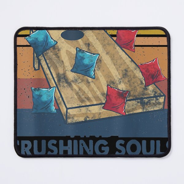 Item preview, Hitting Holes Crushing Souls Funny Cornhole Lover designed and sold by brandmyers.