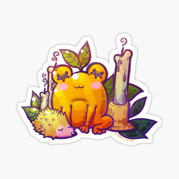 Pumpkin and hog - Sticker Sticker