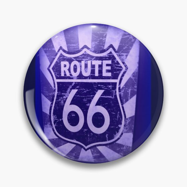 Item preview, Route 66 in Blue designed and sold by LeRoyM.
