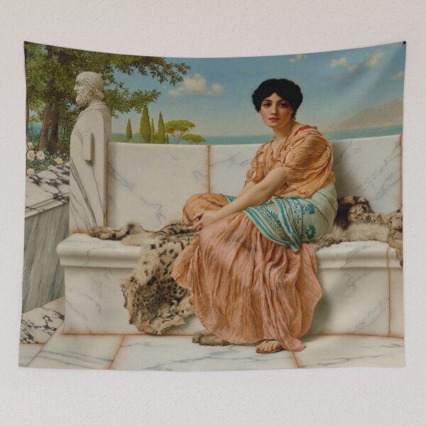 Item preview, In the Days of Sappho | John William Godward | Vintage Paintings  designed and sold by KnightandMoon.