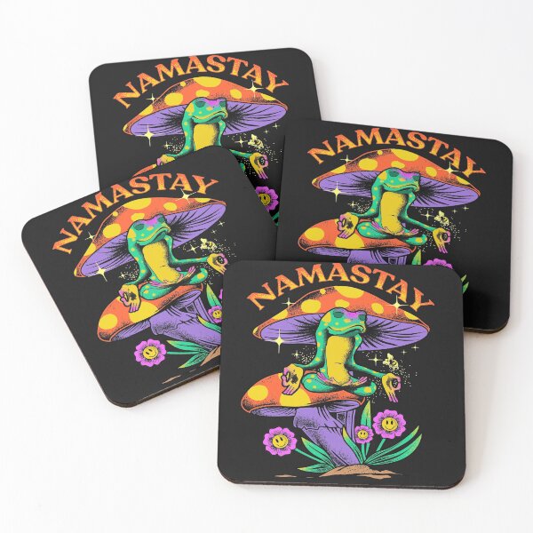 Item preview, Namastay Frog designed and sold by HeyMoonly.