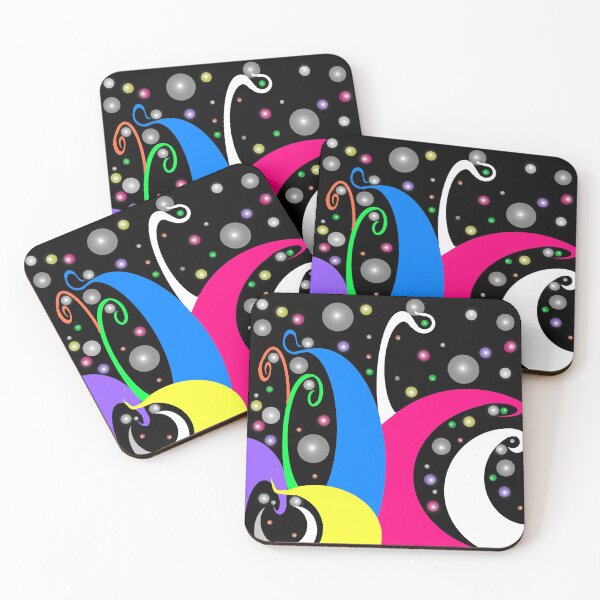 Item preview, colorful Waves  designed and sold by Shirley cute art .
