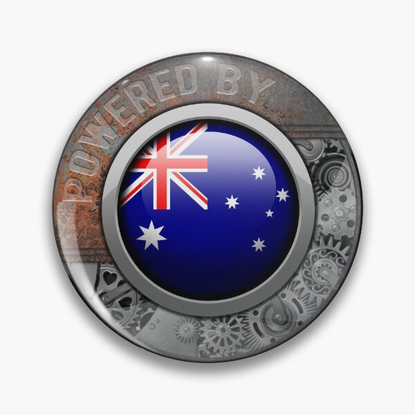 Item preview, Australia Steampunk Engine Powered By Australian National Pride designed and sold by onicon.