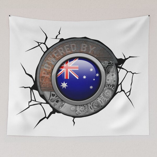 Item preview, Australia Steampunk Engine Powered By Australian National Pride designed and sold by onicon.