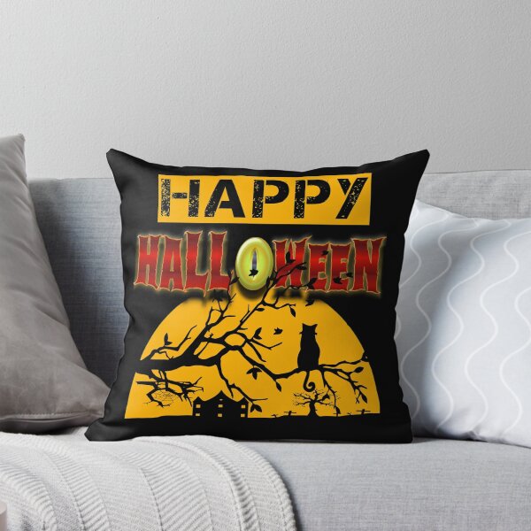Item preview, Waiting Halloween | Halloween cat  designed and sold by ZOBBI.